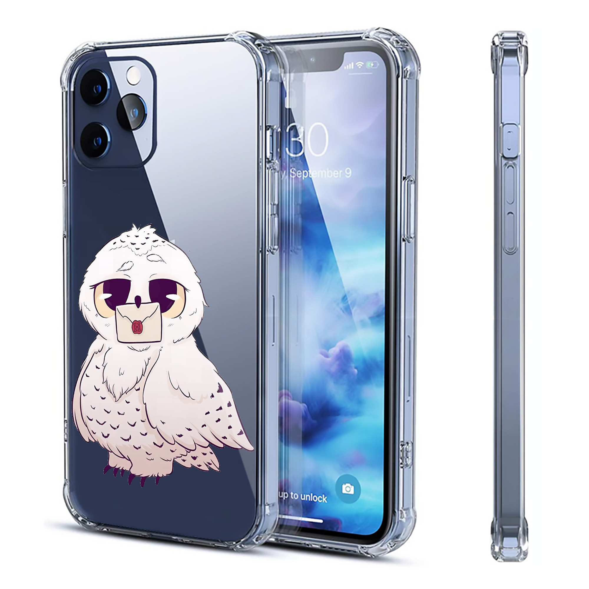 （画像用） Harry Potter ハリー・ポッターシリーズ 【iPhone 12シリーズ対応】透明スマホケース（クリアソフトケース）
